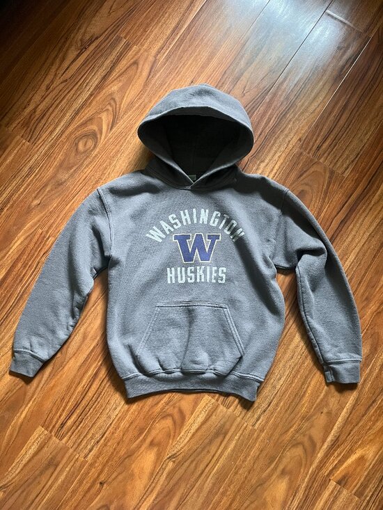 University of Washington Other - Kids UW Huskies Gray Hoodie Sweatshirt S